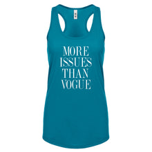 Racerback More Issues than Vogue Womens Tank Top