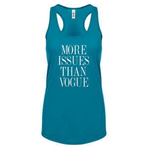 Racerback More Issues than Vogue Womens Tank Top