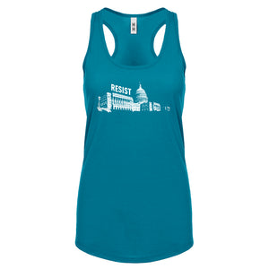 Racerback Resist Capitol Womens Tank Top