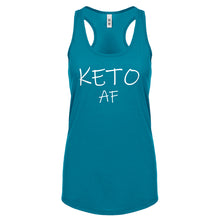 KETO AF Womens Racerback Tank Top
