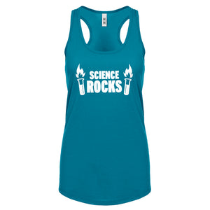 Racerback Science Rocks! Womens Tank Top