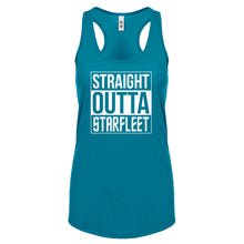 Straight Outta Starfleet Womens Racerback Tank Top