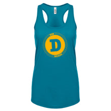DOGECOIN Womens Racerback Tank Top
