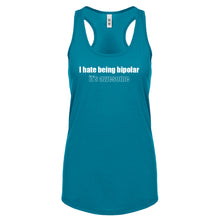 Being Bipolar Womens Racerback Tank Top