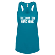 Freedom for Hong Kong Womens Racerback Tank Top