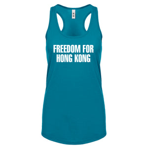 Freedom for Hong Kong Womens Racerback Tank Top