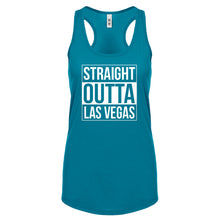 Straight Outta Las Vegas Womens Racerback Tank Top