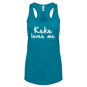 Keke Loves Me Womens Racerback Tank Top