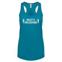 Ballet is for Everyone Womens Racerback Tank Top