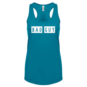 Bad Guy Womens Racerback Tank Top