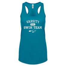 Varsity Swim Team Womens Racerback Tank Top