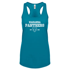 Racerback Wakanda Panthers 1966 Womens Tank Top