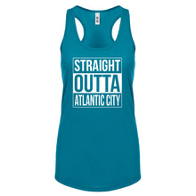 Straight Outta Atlantic City Womens Racerback Tank Top