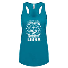 Racerback Libra Astrology Zodiac Sign Womens Tank Top