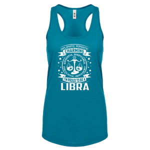 Racerback Libra Astrology Zodiac Sign Womens Tank Top