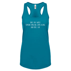 Once in a While Womens Racerback Tank Top