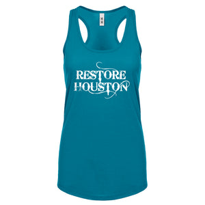 Racerback Restore Houston Womens Tank Top