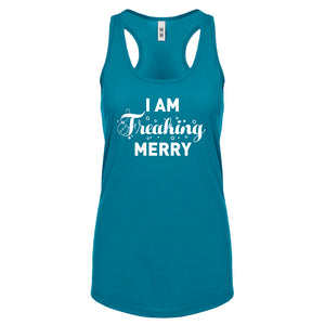 Freaking Merry Womens Racerback Tank Top
