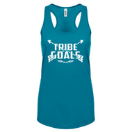 Racerback Tribe Goals Womens Tank Top