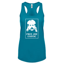 Free Joe Exotic Womens Racerback Tank Top