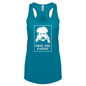 Free Joe Exotic Womens Racerback Tank Top