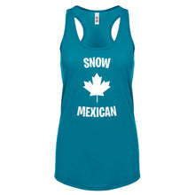 Snow Mexican Womens Racerback Tank Top