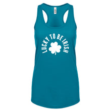Racerback Lucky to be Irish Womens Tank Top