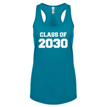 Class of 2030 Womens Racerback Tank Top