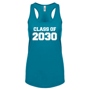 Class of 2030 Womens Racerback Tank Top
