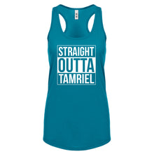 Straight Outta Tamriel Womens Racerback Tank Top