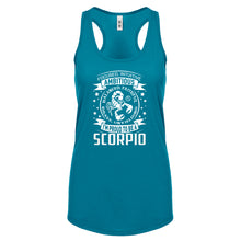 Scorpio Astrology Zodiac Sign Womens Racerback Tank Top