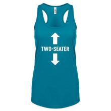 Two Seater Womens Racerback Tank Top