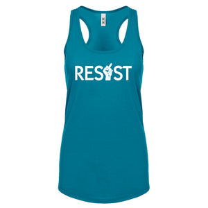 Racerback Resist Finger Womens Tank Top