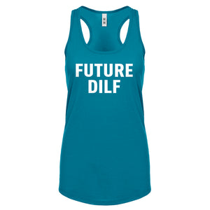 FUTURE DILF Womens Racerback Tank Top