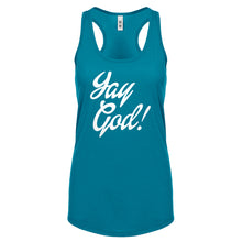 Yay God Womens Racerback Tank Top