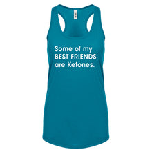 Racerback Some of my Best Friends are Ketones Womens Tank Top