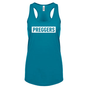 Racerback Preggers Womens Tank Top