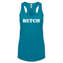 Betch Womens Racerback Tank Top