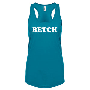 Betch Womens Racerback Tank Top