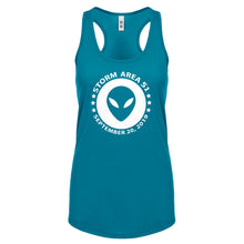 Storming Area 51 Womens Racerback Tank Top