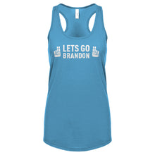 "Lets go, Brandon" Womens Racerback Tank Top