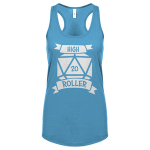 High Roller Womens Racerback Tank Top