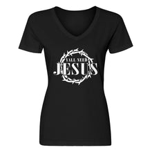 Womens Yall Need Jesus Vneck T-shirt
