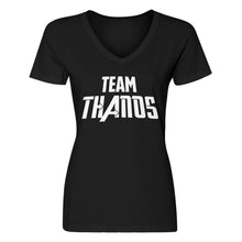 Womens TEAM THANOS V-Neck T-shirt