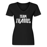 Womens TEAM THANOS V-Neck T-shirt