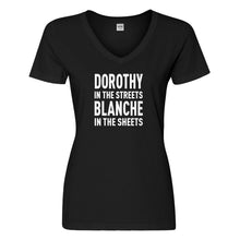 Womens Dorothy in the Streets Vneck T-shirt