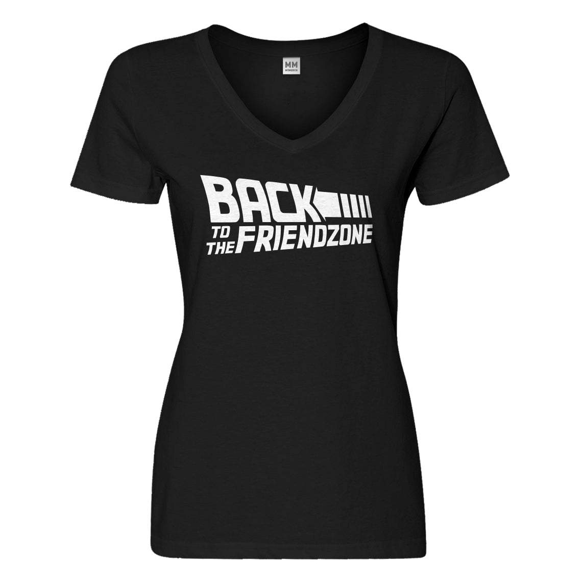 Womens Back to the Friendzone Vneck T-shirt