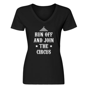Womens Join the Circus Vneck T-shirt
