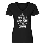 Womens Join the Circus Vneck T-shirt