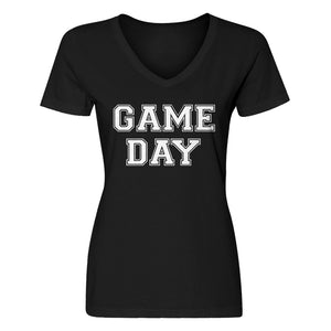 Womens GAME DAY V-Neck T-shirt